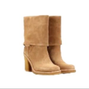Ugg chestnut Josie high heel boots size 9